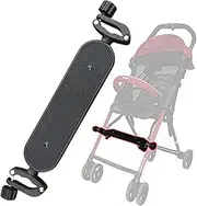 2 Stroller Foot Rest - Adjustable Baby Stroller Footrest Replacement - Lightweight Anti-Slip Rest Board for Baby Stroller Pushchair Foot Support B/