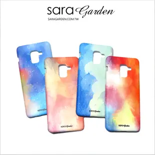 【Sara Garden】客製化 手機殼 蘋果 iPhone7 iphone8 i7 i8 4.7吋 水彩星空 手工 保護殼 硬殼
