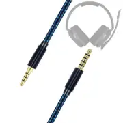 3.5mm Headset Cord Nylon Braided Wire for AstroA10 A20A30 A40 Earphone