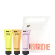 3-Step Citrus Renew Set Nudestix: Lemon-Aid Detox & Glow Paraben-Free Anti-Dullness Exfoliating Lotion 20ml + Nudeskin Citrus-C Hydrating Facial Mask