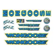 Mongoose - 1998 FX2 - Decal set - old school bmx