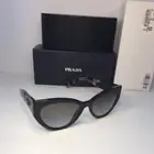 Original Prada Grey Gradient Cat Eye Ladies Sunglasses PR 03WS 1AB0A7 55descrip