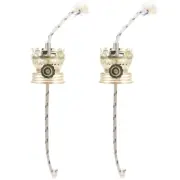 2 Pcs Oil Lamp Wicks Kerosene Accessories Hardware Vintage Burner