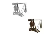 LC WizKids Deep Cuts Unpainted Miniatures Trebuchet