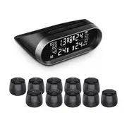 Promata DIY External RV Tyre Pressure Monitor - 10 Wheels, MATA2E-10RV
