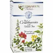 100% Pure Cranberry Organic Tea 24 Bags By Celebration Herbals