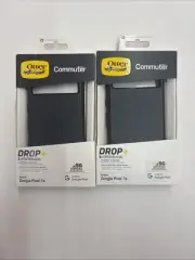 2 Pack Of OtterBox Google Pixel 7A Commuter Series Case - Black, Slim & Tough
