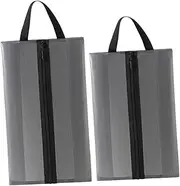 [B Baosity] Portable Shoe Bag for Travel, Dustproof Organizer for Sports Shoes, as described, 2pcs