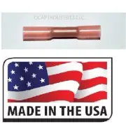 (10) 22-18 AWG heat shrink butt splice terminal WIRE CRIMP CONNECTOR *USA*