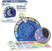 Learning Resources Bedtime Routines - Visual Timer for Kids, Night Light, Time Management Tools for Daily Organization, Count Down Clock, Homeschool Supplies
