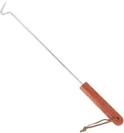 CANIGHT BBQ Meat Flipper Hook Comfortable Grip Turner for Grilling Durable Plating Versatile BBQ Tool for Meats and Vegetables Easy to Clean and Use