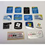 新款 英特爾INTEL WINDOWS7正版授權標籤XEON能源之星INSIDE PENTIUM貼