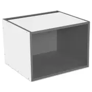 Kaboodle 600mm Smoked Grey Microwave Box