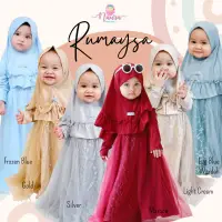 在飛比找蝦皮購物優惠-Naurahijabkids RUMAYSA 兒童長袍 B 