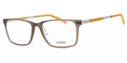 Flexon EP8005 204 Men's Glasses Brown Size 57 - Private Health Rebate - Blue Light Block Available