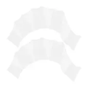 1Pair Silicone Swimming Gloves Webbed Swim Gloves Gear Paddle Fins White L
