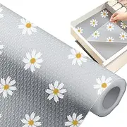Shelf Liner Cabinet Liner,No Warping Drawer Liners Shelf Liners - Cabinet Liner Anti-Scratch Easy to Clean for Kitchen Bathroom