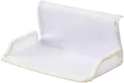 B Baosity Cat Perch for Window, Space-Saving Hammock Seat, Indoor Cat Shelf with Sturdy Frame, White