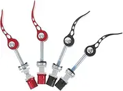 Universal Fit 4pcs Mountain Bike Saddle Clamp Quick Release Lock for Multi
