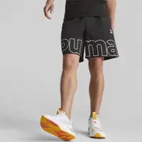 在飛比找momo購物網優惠-【PUMA】短褲 男款 運動褲 歐規 黑 62133401