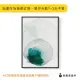 【菠蘿選畫所】微藍泡沫II -70x100cm(藍色抽象掛畫/客廳裝飾掛畫/藝術掛畫/房間掛畫)