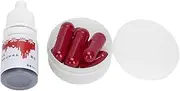 Fake Blood Capsules Halloween Makeup Blood Cosplay Prop Party Trick Supplies for Scary Effects
