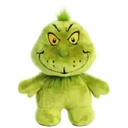 Aurora Grinch Plush Stuffed Animal Green Dr Seuss Christmas Plush Holiday 8.5”