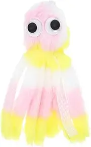 Plush Cat Toy Interactive Octopus Plaything Chewing Toy Stuffed Animal for Cats Dogs