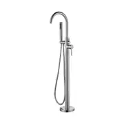 Otus Free Standing Bath Mixer with Hand Shower Brushed Nickel