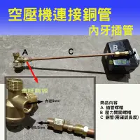 在飛比找蝦皮購物優惠-TK2[金旺]空壓機 連接銅管 壓力開關銅管 小銅管 連接管