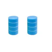 10 Pcs 3 Inch Polishing Pad Foam Drill Sponge Buffing Pads 80Mm Flocking Car Buf
