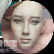 Painted 1/12 Female Beauty Sad Girl Head Sculpt Model For 6"Figure Body Toy