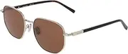 [Salvatore Ferragamo] SF328S 745 GOLD/BROWN 55/18/145 MALE Sunglasses