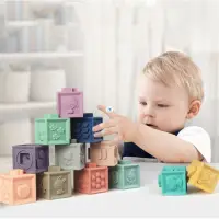 在飛比找蝦皮購物優惠-Baby Soft Toys Sensory Silicon