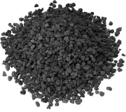 5LB Black Lava Rock Granules for Gas Fire Pit, Fireplace, BBQ Grills & Landscapi