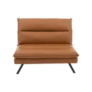 Ashley Tri-Fold Down Chair Flip Out Lounger Sleeper Bed Couch