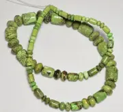 40 gram rare GASPEITE tumbled nice BEADS 18 inch strand NATURAL colored stone