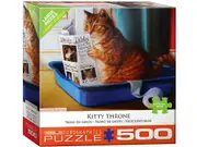 Eurographics Kitty Throne Family Jigsaw Puzzle Large 500 Pieces (EUR55452)