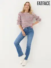 FatFace Brooke Denim Vintage Bootcut Jeans (B93847) | $136
