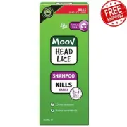 Ego Moov Kills Head Lice and Eggs Fast & Easy to Use Shampoo 500ml