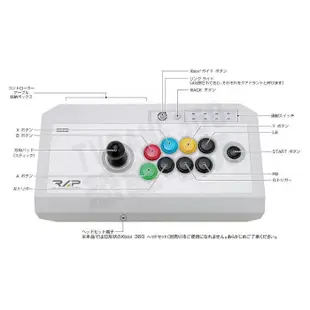 【二手商品】微軟 XBOX360 PC HORI 大型 街機搖桿 格鬥搖桿 大搖 RAP PRO VX 【台中恐龍電玩】