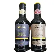 Mazzetti 3 Year Balsamic Vinegar of Modena Black Label Gold Label Sweet & Thick