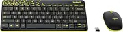 Logitech MK240 Nano Mouse and Keyboard Combo Black Color