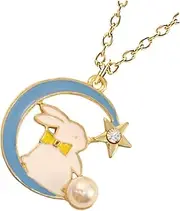 [TINEASUR] Necklace Jewelry for Little Jewelry Moon Decorations Moon Moon Ornament Labret Jewelry Decor Kid Jewlery Minimalist Jewelry Alloy