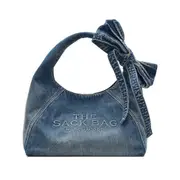 [Marc Jacobs] Marc Jacobs The Bow Denim Sack Bag ONE SIZE BLUE