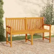 Classic Design Outdoor Bench Garden Chair Seat Patio Wooden Furniture Oil Finish