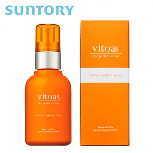 【SUNTORY 三得利】 vitoas蜜得絲 多效極妍鎖濕菁華 (120ml/瓶)(公司貨)