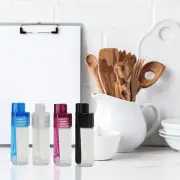 Glass Bottle Spice Bottle Glass Bottle with Spoon for Camping Travel Seasoning