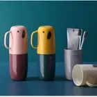 Integrated Toothpaste Storage Case Toothbrush Box Elephant Toothbrush Holder