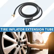 1pc 70.87" M8x0.8 Tire Inflator Extension Tube 0.305inx32TPI for Car Motorcycle